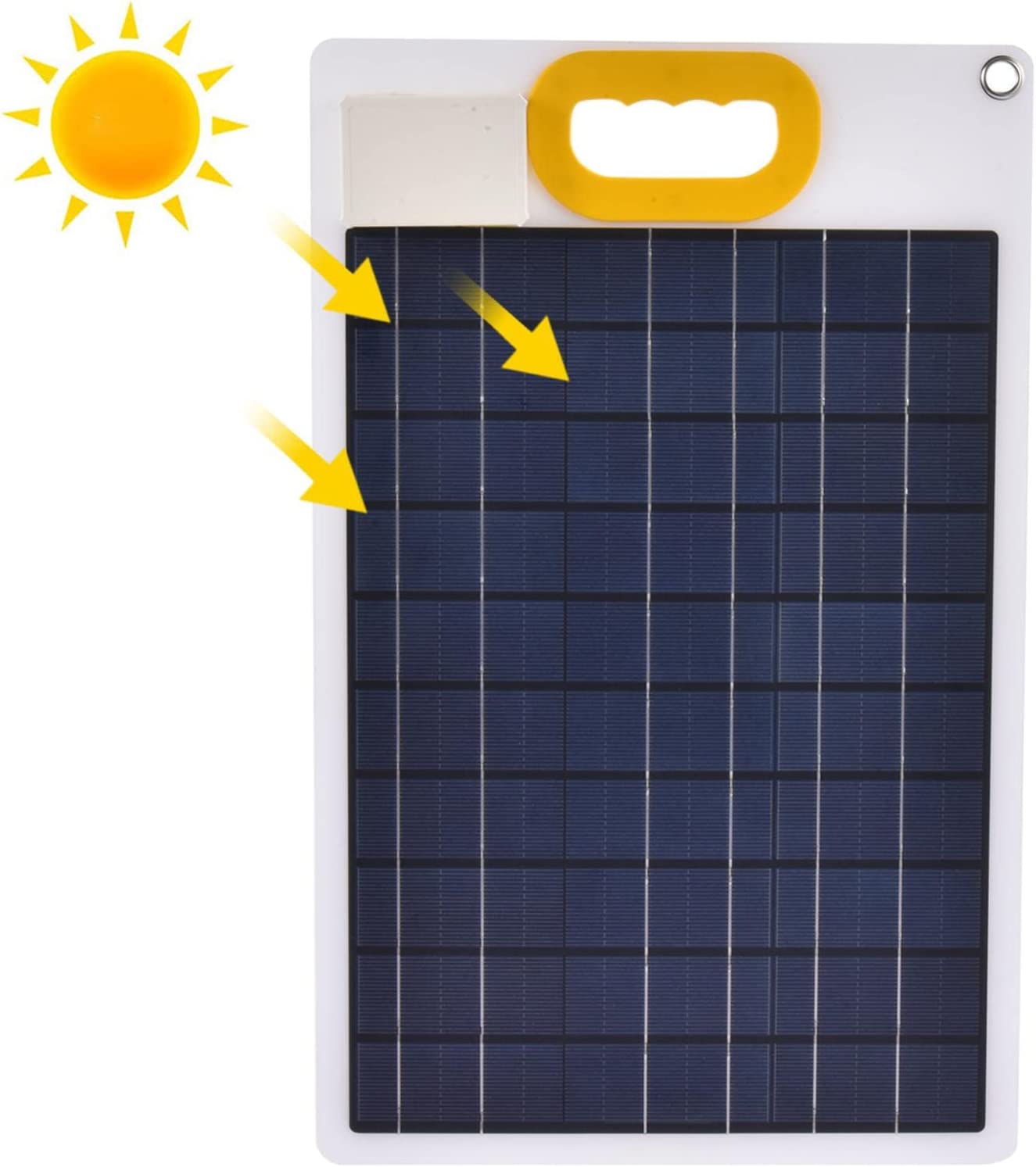 Tragbares 30-W-Solarpanel